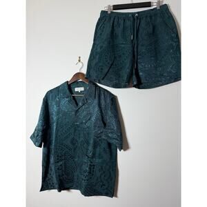 Kith Paisley print shirt and pants SET